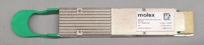 Molex 1064281408 QSFP-DD 400G-DR4+ MPO JPR SM, 8m 1310nm MPO-12 Transceiver