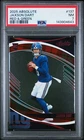2025 PANINI ABSOLUTE RED & GREEN #137 JAXSON DART ROOKIE RC PSA 7