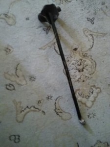 Bike kick stand, steel, generic