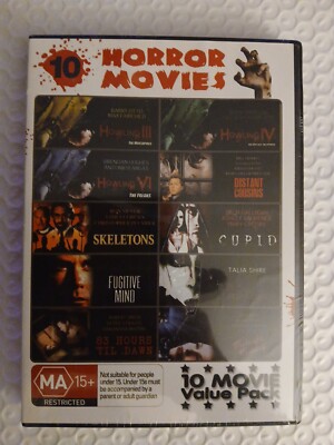 Howling 3 4 5 Distant Cousins Skeletons Cupid Fugitive Mind DVD. 10 X Movies