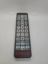 Hy-Tek Big Button Universal Remote Control BW-1220-US Tested & Working