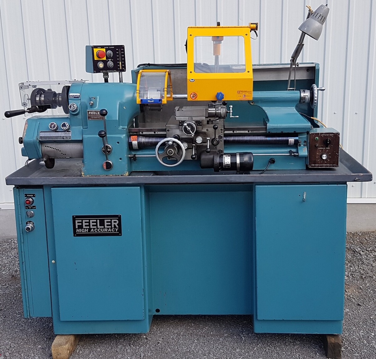 FEELER FTL 618 high precision lathe like Hardinge HLV-EM HLV-H