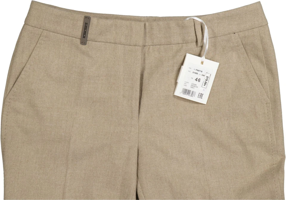 NEU ! Peserico Damen Stoffhose beige Gr. 48 - Bild 4 von 4