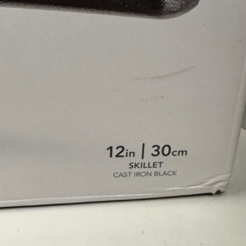 KitchenAid 12" Gusseisen Pfanne, vorgewürzt, schwarz, neu offener Karton - Bild 2 von 6