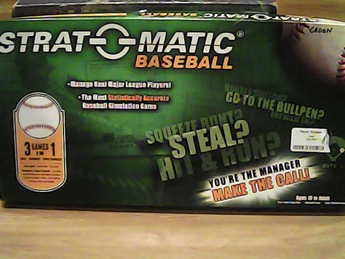 Strat-O-Matic Baseball Game. The Original Fantasy Sports Game 2017