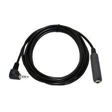 3.5mm 1/8" Angled Male To 6.35mm Female Stereo Audio Adapter Connector Cable 5ft