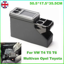 For VW T4 T5 T6 Multivan Opel Toyota Centre Console Storage+Cup/Phone Holder NEW