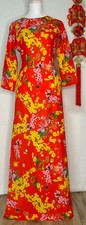 ao dai vietnamese dress not with pant lua my in 3D FINAL SALE