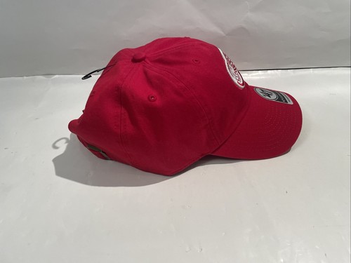 Detroit Red Wings '47 Clean Up Brand Red Adjustable Hat, New - Picture 9 of 16