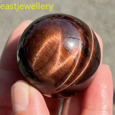 30mm+ Natural Red Tiger s Eye Jasper sphere quartz crystal Ball gem healing 1pc