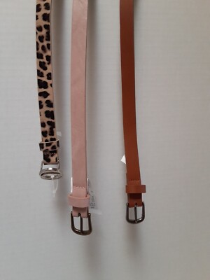 Classic Metal Buckle Faux Leather Belt for Jeans and Dresses s-l400.jpg main image 3
