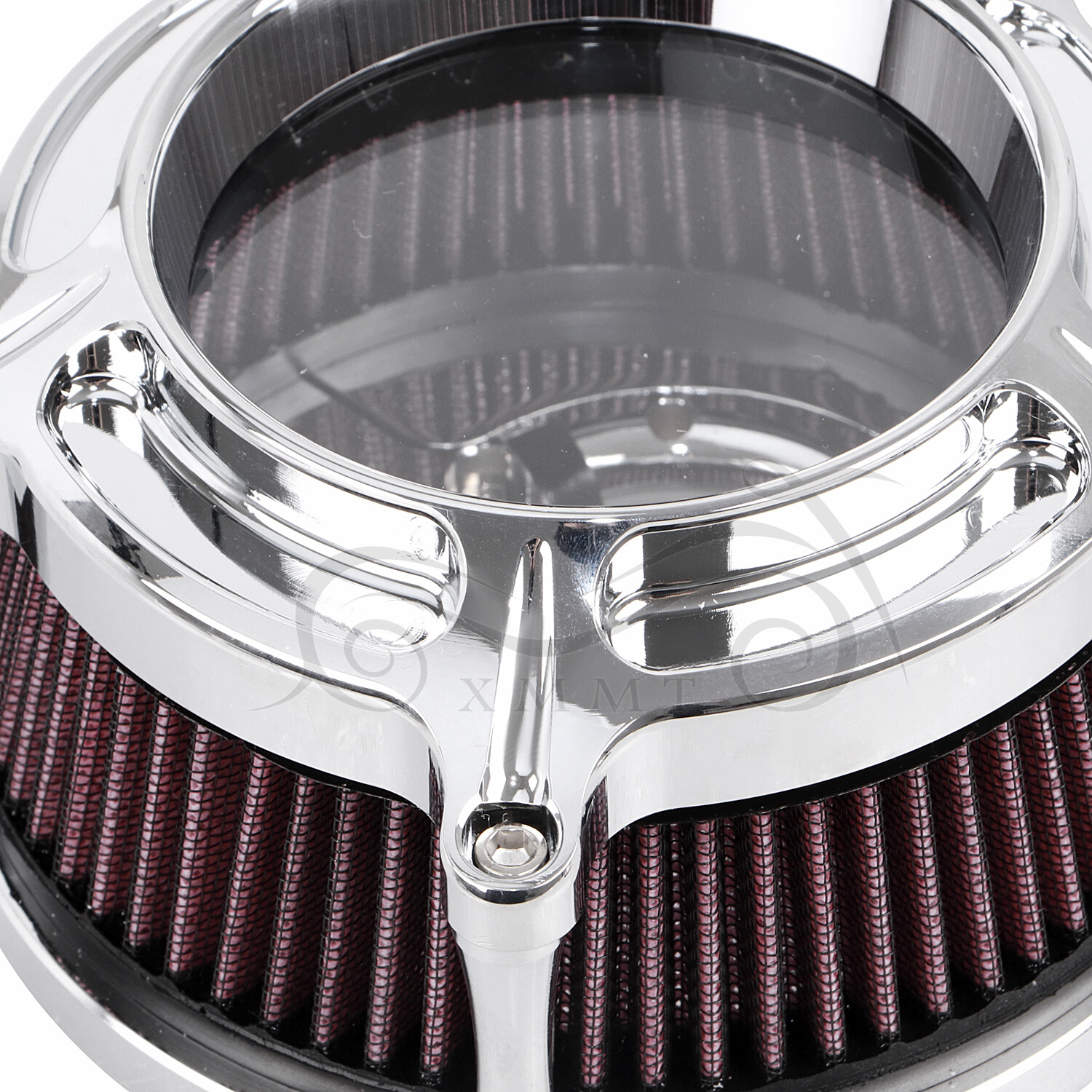 Chrome Air Cleaner Red Intake Filter for Harley Sportster 1200