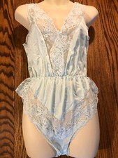 Vintage Ashley Taylor Teddy Romper Med 29984 Lingerie Teddie