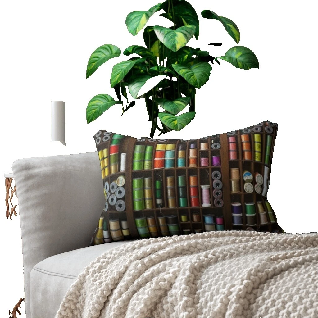 Rectángulo Almohadas de Decoración para el Hogar geométrica país francés