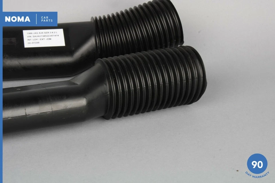 84-87 Jaguar XJ6 Series III Air Conditioning Heater Vent Air Duct Tube Set OEM - Image 3 of 4