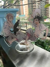 Anime Umibe no Etranger Chibana Mio Hashimoto Shun Acrylic Stand Figure