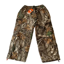 Realtree Edge Quiet Tech Pants Mens Size XL Multicolor Camo Water Proof Arctic