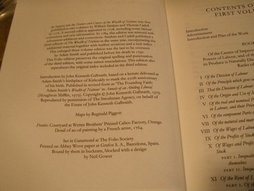 FOLIO SOCIETY THE WEALTH OF NATIONS HC VOLUMES 1-3 READ D (B99) - Picture 7 of 13