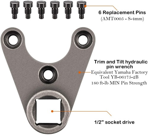 ふぃっしゅ HC5340 42 Seal Kit Marine Tech Tools Trim Tilt Uflex