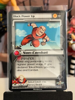 Dragon Ball Z CCG Black Power Up 50 Androids Saga Unlimited Uncommon!