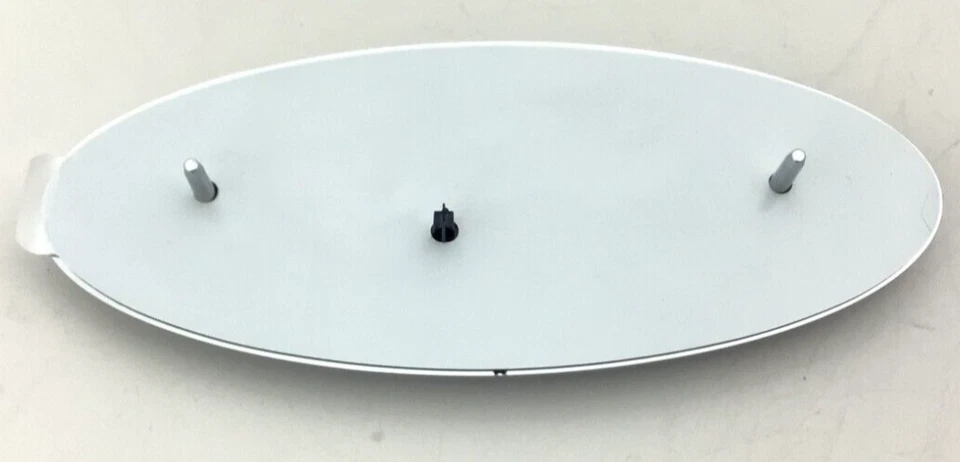 04-09 Ford parrilla puerta trasera Ranger F150 Expedition delantero 9" azul emblema ovalado OEM Foto 4 de 4