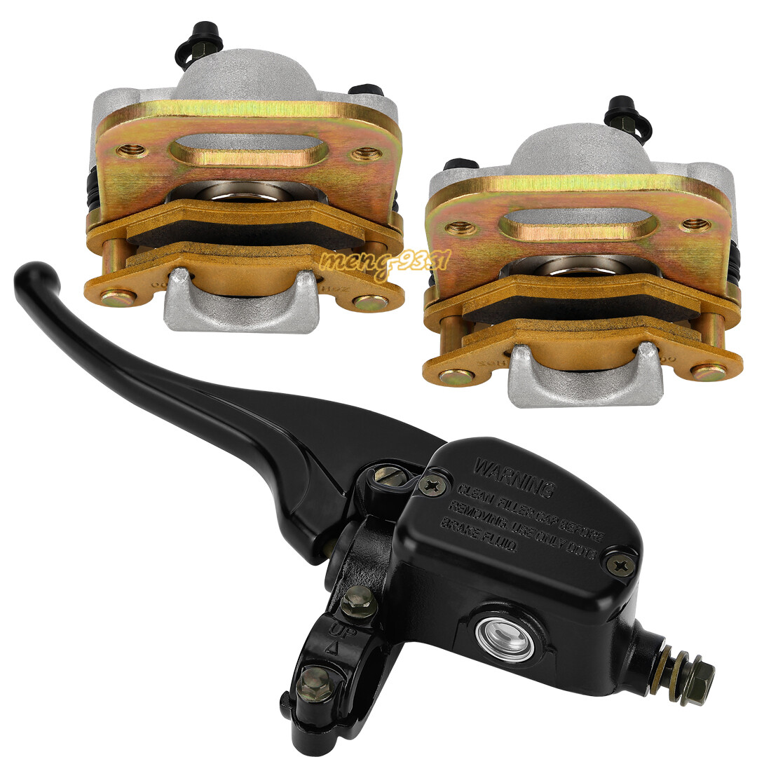 MATI Front Brake Calipers & Master Cylinder Kit For Polaris Xplorer 400 500 1995-1998