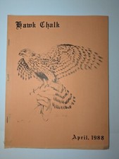 HAWK CHALK APRIL 1988, AMERICAN FALCONERS ASSOCIATION