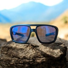 VINTAGE ALPINA SKYWALSH SPORT ACETATE SUNGLASSES VARIOFLEX MIRROR LENSES 970