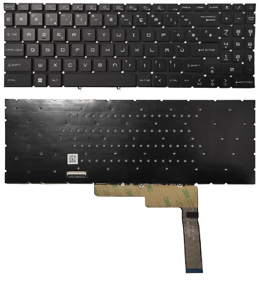 Français clavier FR MSI Stealth 16 A13VG A13VF A13VE MS-15F2 RGB Backlit - Photo 1/3