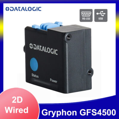 Datalogic Gryphon GFS4520 GFS4590 Fixed 2D Barcode Scanner with USB/RS232 Cable