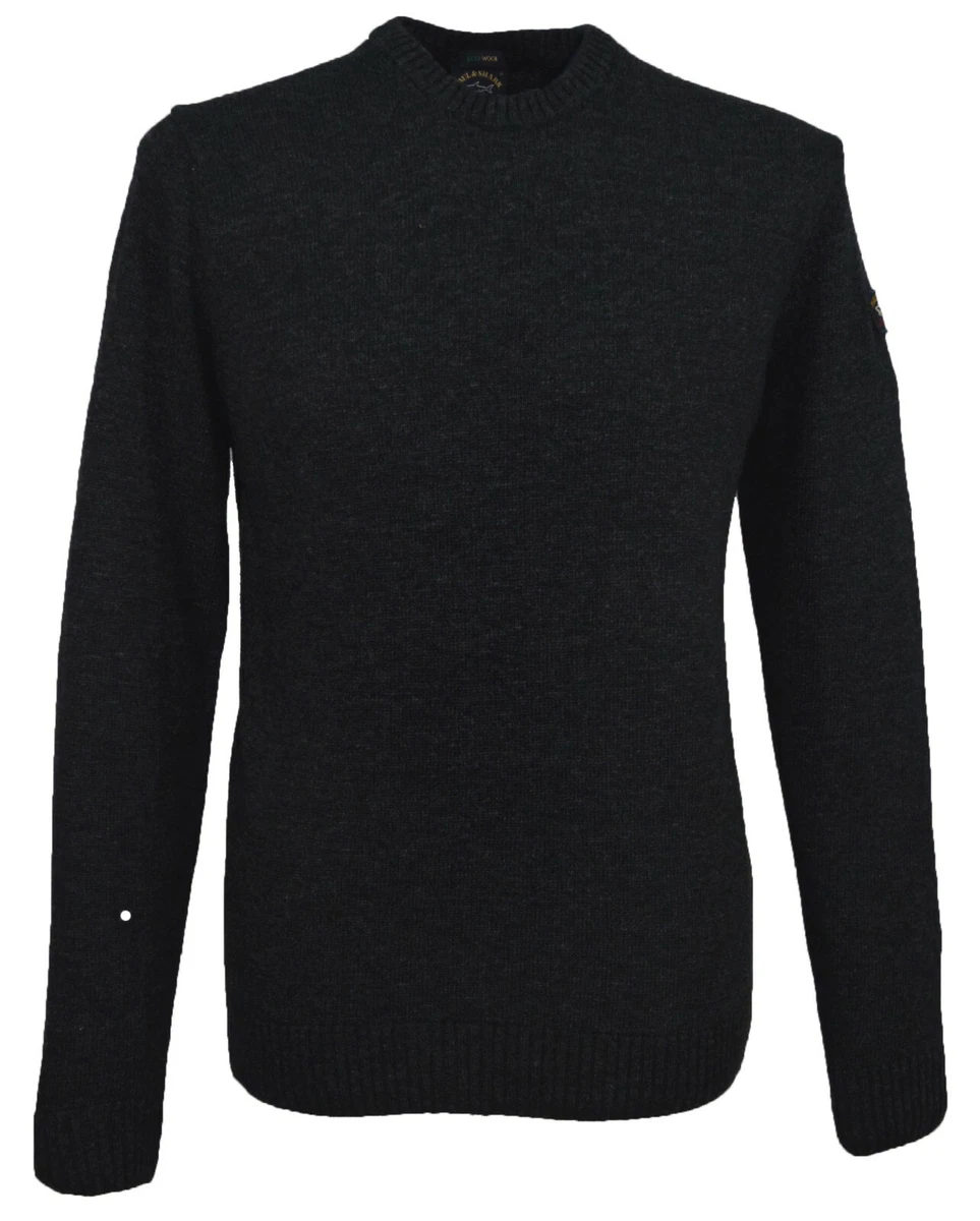 Lambswool crew clearance neck jumper mens