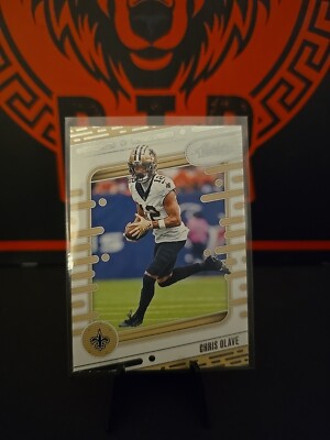 Chris Olave 2024 Panini Absolute #77 New Orleans Saints 