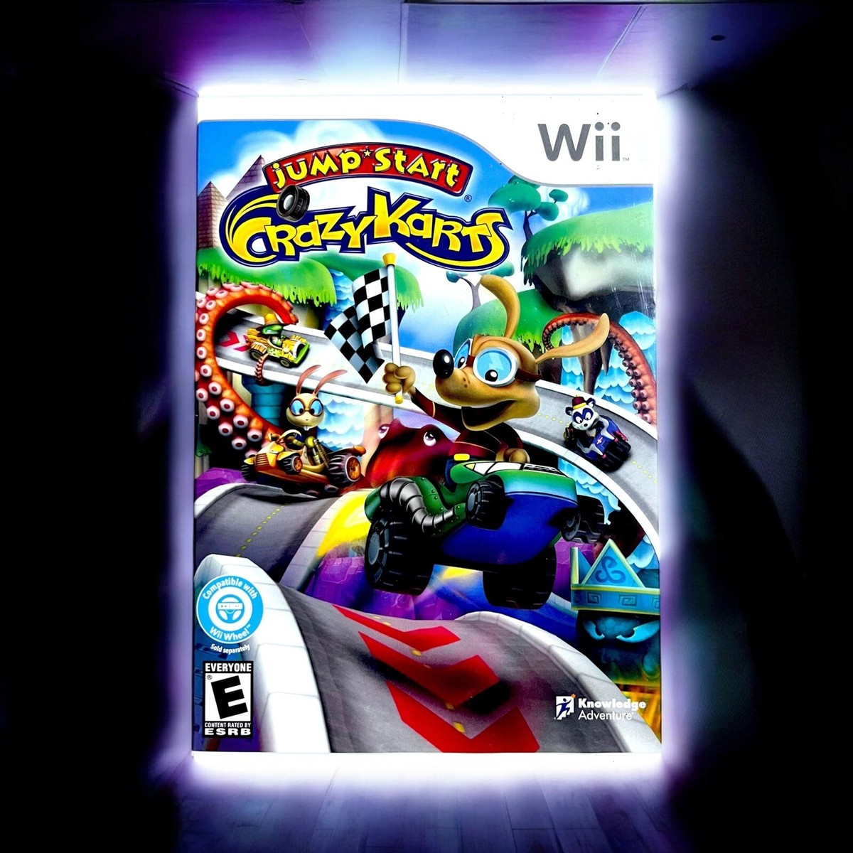 Jump Start Crazy Karts (Nintendo Wii 2011) Complete w/ Manual