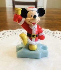 Vintage Disney Mickey's Once Upon a  Christmas Puzzle McDonalds Happy Meal Toy 