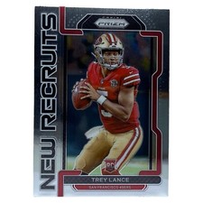 TREY LANCE 2021 Panini Prizm NFL Football #NR-3 New Recruits Rookie RC SF 49ers