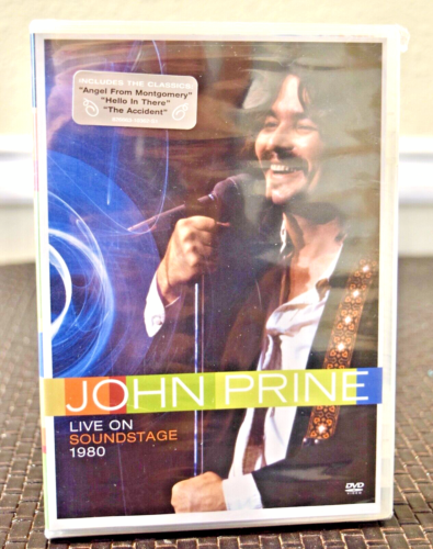 DVD JOHN PRINE Live on Soundstage 1980, auteur-compositeur, scellé, punch trou UPC - Photo 1/2