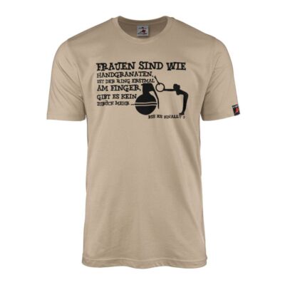 Women Are Like Hand Grenades Ring Finger Fun Humor Bachelors - T Shirt #17384