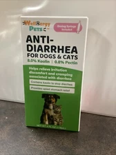 Wellnergy Anti-Diarrhea for Dogs & Cats with Pectin and Kaolin 4 oz
