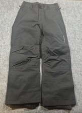 Dakine A-1 Shell Snowboard Pants Unisex Size S 10k Waterproof Burly Black
