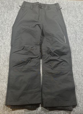 Dakine A-1 Shell Snowboard Pants Unisex Size S 10k Waterproof Burly Black
