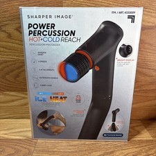 Sharper Image Power Percussion Hot  Cold Reach Percussion Massager