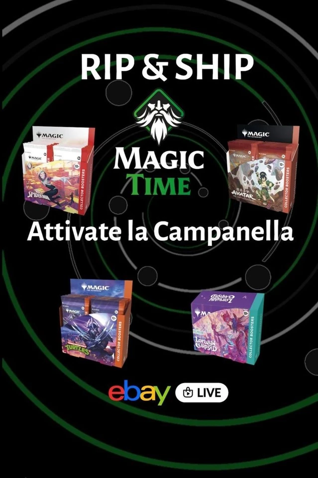Rip & Ship 🔥 Box & Bustine - Magic Time