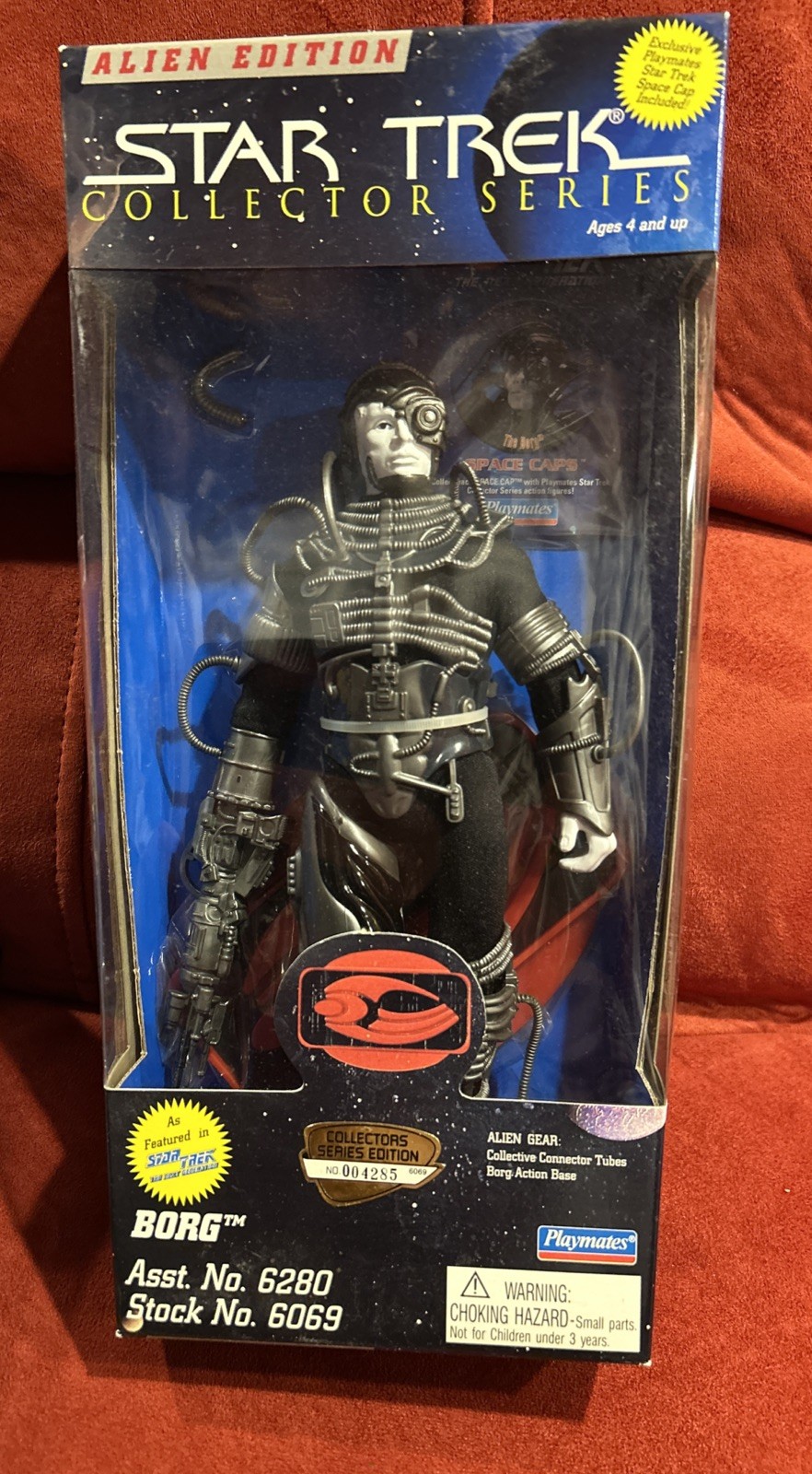 Star Trek Collector Series Alien Edition Borg Playmates Acti