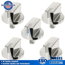 5x Burner Knob AEZ73293801 For LG Stove Range AH3639420 EBZ60710601 EA3639420