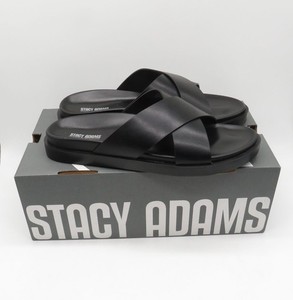 Stacy Adams Men’s 9.5M Black Woven Leather Fisherman Sandals Buckle Dress Casual Mens Stacy Adams Sandals | eBay main image 2