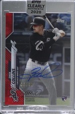 2020 Topps Clearly Authentic Auto Red 25/50 Zack Collins #CCA-ZC Auto 0c6