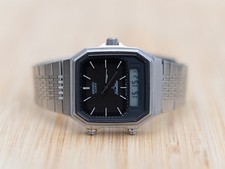 Orologio da polso Seiko SilverWave H449-502A Ana-Digi JDM del 1984