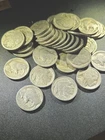 Lot of 35 US Buffalo Nickels Indian Head 5 Cent Circulated Unsearched Bulk