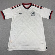 Adidas Mexico 26 Away Soccer Jersey Mens XL White Sports