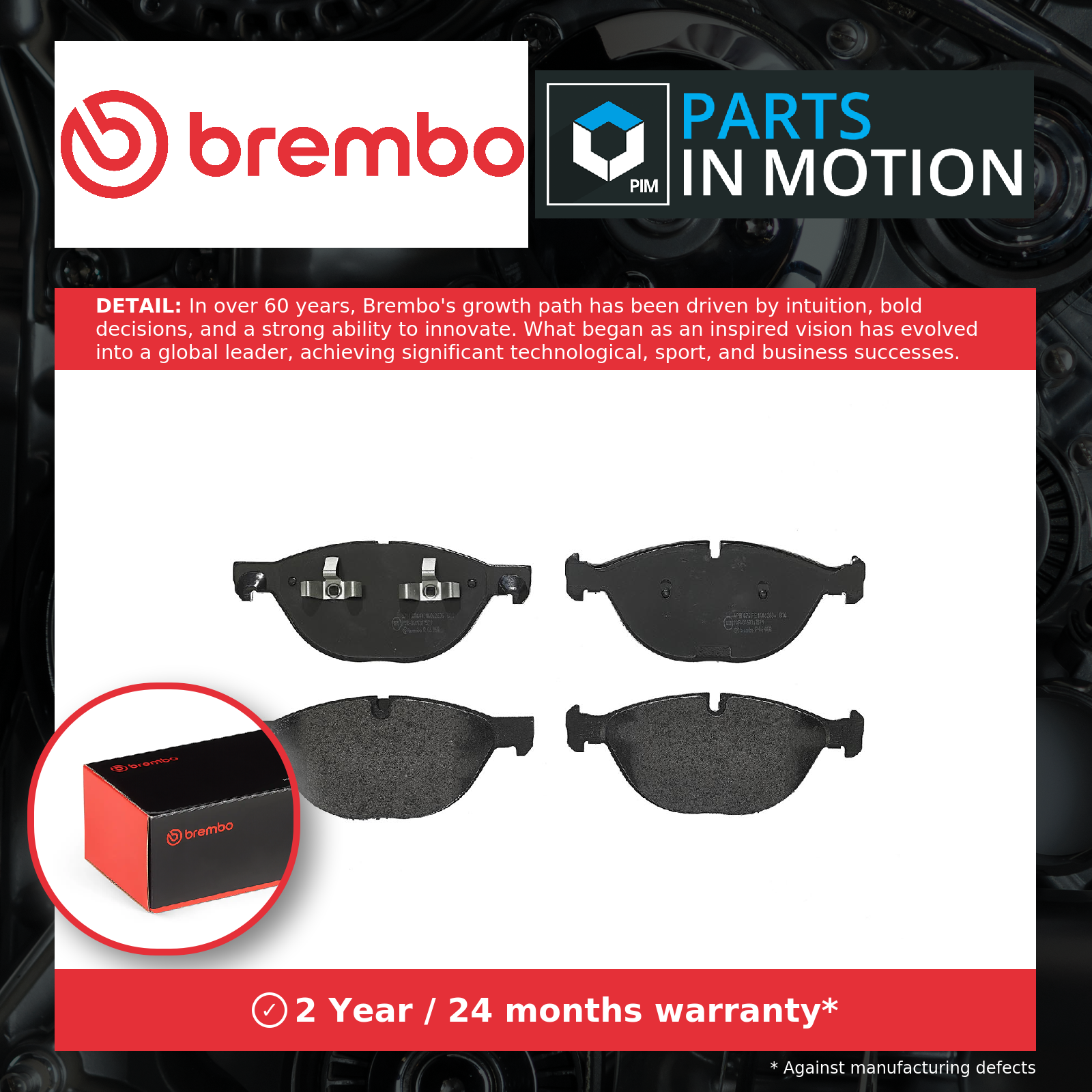 Fits BREMBO KLOCKI SZCZEKI CYLINDERKI P 06 058 BRAKE PADS FRONT ⭐UK Stock⭐ - Image 9